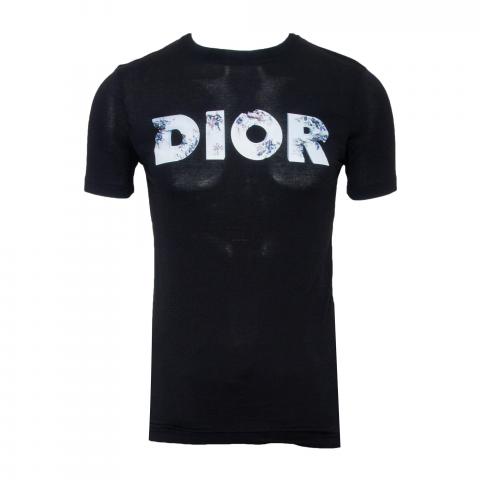 Sell Dior Homme X Daniel Arsham Logo T-shirt - Black | HuntStreet.com